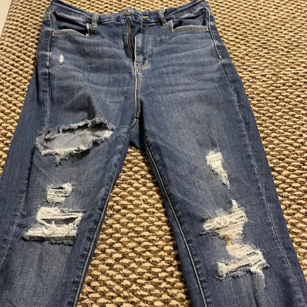 American eagle curvy jeans